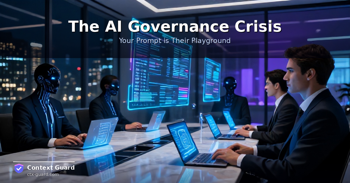 AI Governance Crisis: Why Most Companies Are Deploying AI Without Authority