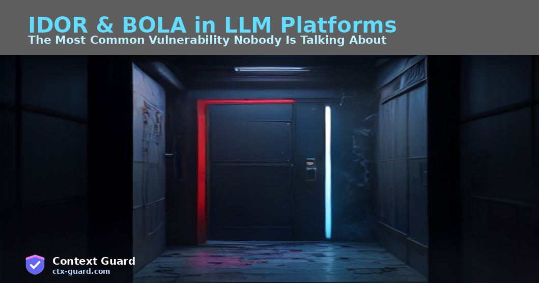 IDOR and BOLA in LLM Platforms: The Most Common Vulnerability Nobody Is Talking About